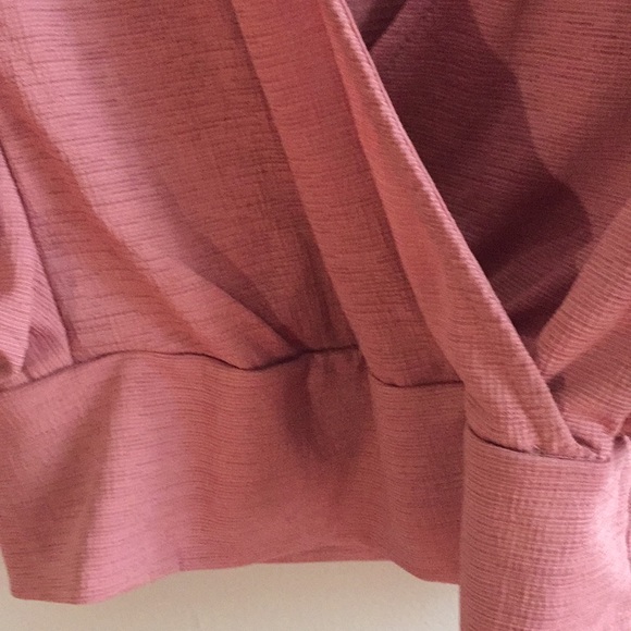 Pink Ruffle Crop Top - Picture 3 of 5